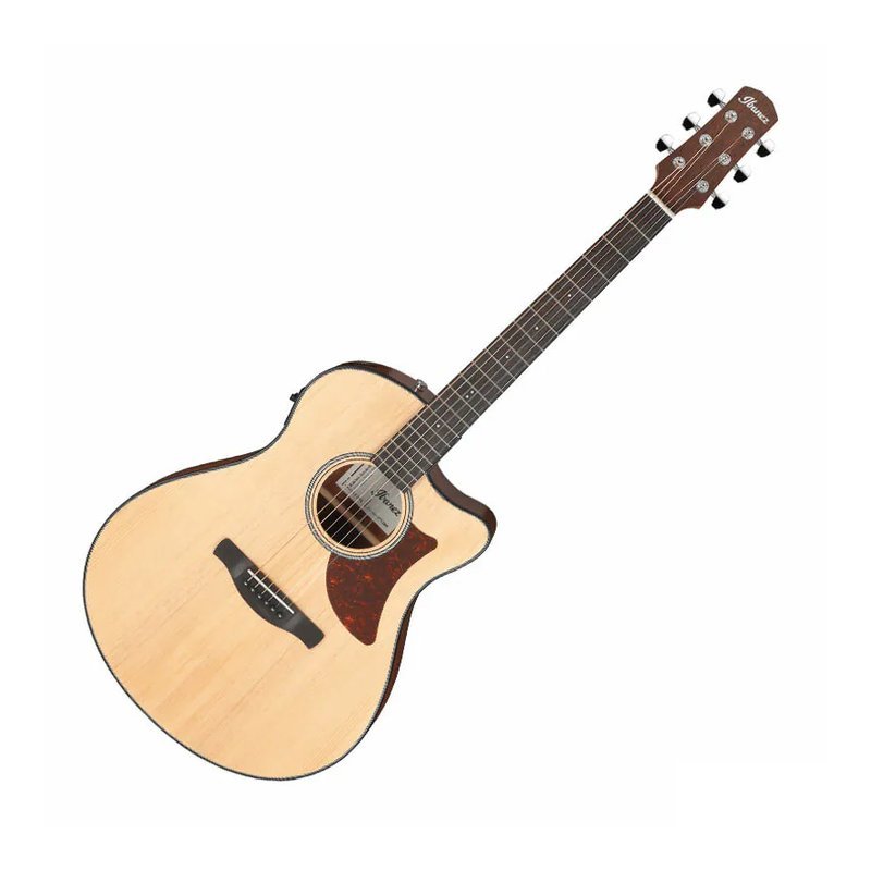 Ibanez Ibanez AAM50ce 雲杉木面單 沙比利木側背 側響孔 可插電 電木吉他 — 三峽木吉他 / 民謠吉他