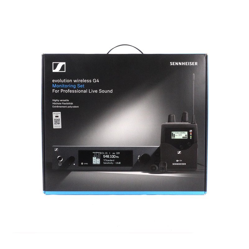 Sennheiser SENNHEISER ew IEM G4 無線監聽系統 一對一 — 三峽音響 / 音箱
