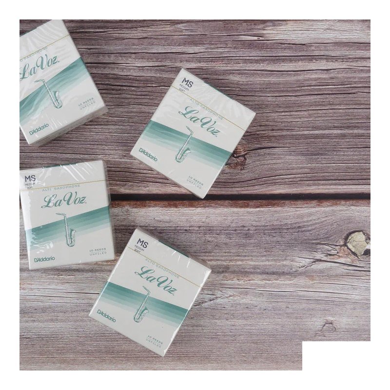 RICO RICO La Voz 中音 薩克斯風竹片 2號 Alto Sax（10片／盒）RJC10MS — 三峽木管樂器