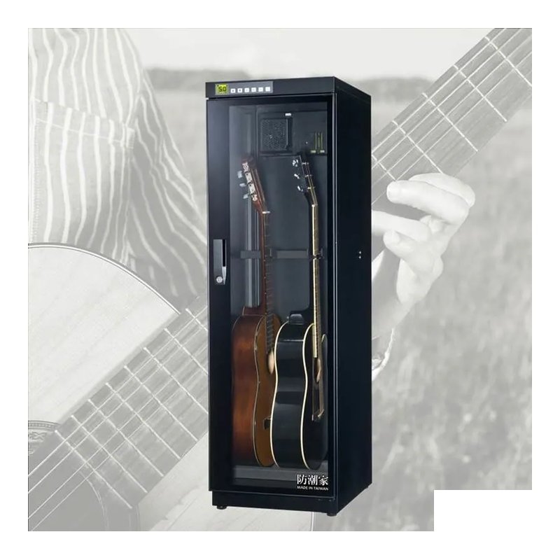 防潮家 FD-215AG 吉他防潮箱 防潮展示櫃 微電腦控溼 — 三峽烏克麗麗