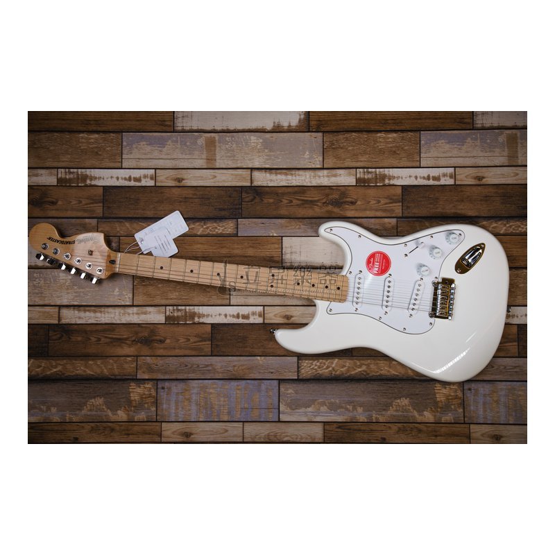 Squier 電吉他 Squier Affinity Stratcaster MN OLW Olympic White 楓木指板 兩點式搖座 奧林匹克白 單單單 — 三峽電吉他