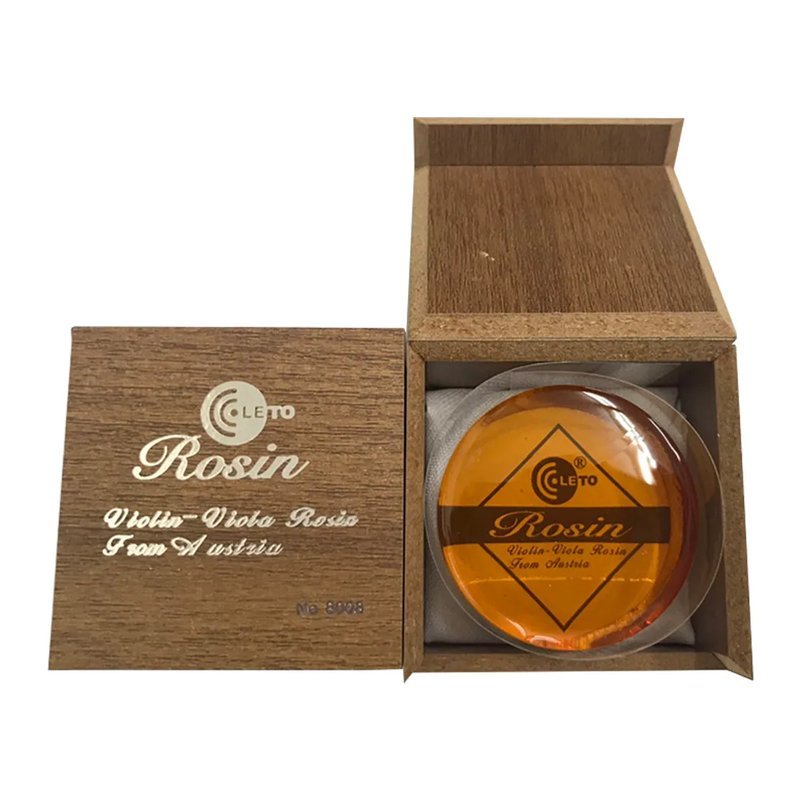 LETO LETO Rosin 8008 二胡 小提琴 大提琴 弦樂 松香 RS 8008 RS-8008 木盒 — 三峽弦樂器