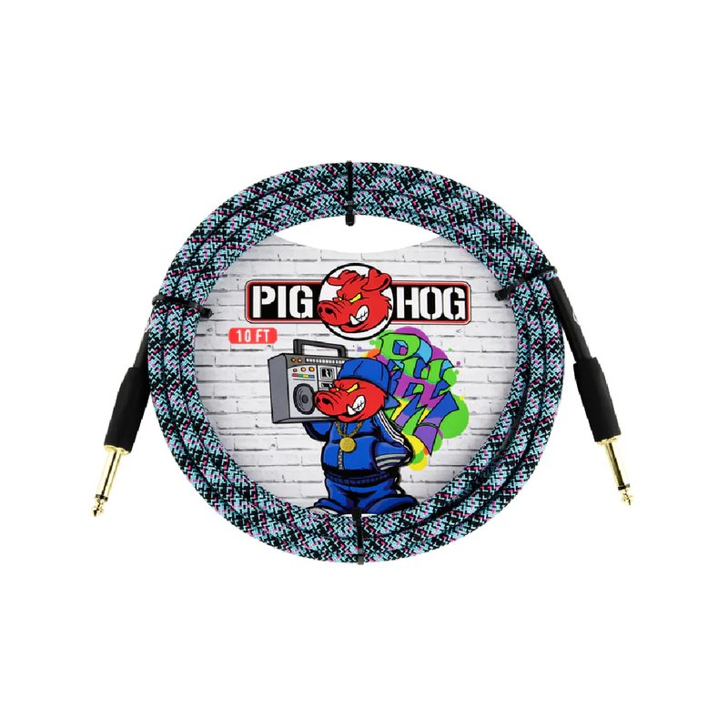 Pighog Pighog / GRAFFITI系列 通用樂器導線 (多種規格尺寸可選) — 三峽配件 / 週邊｜YA! 玩音樂