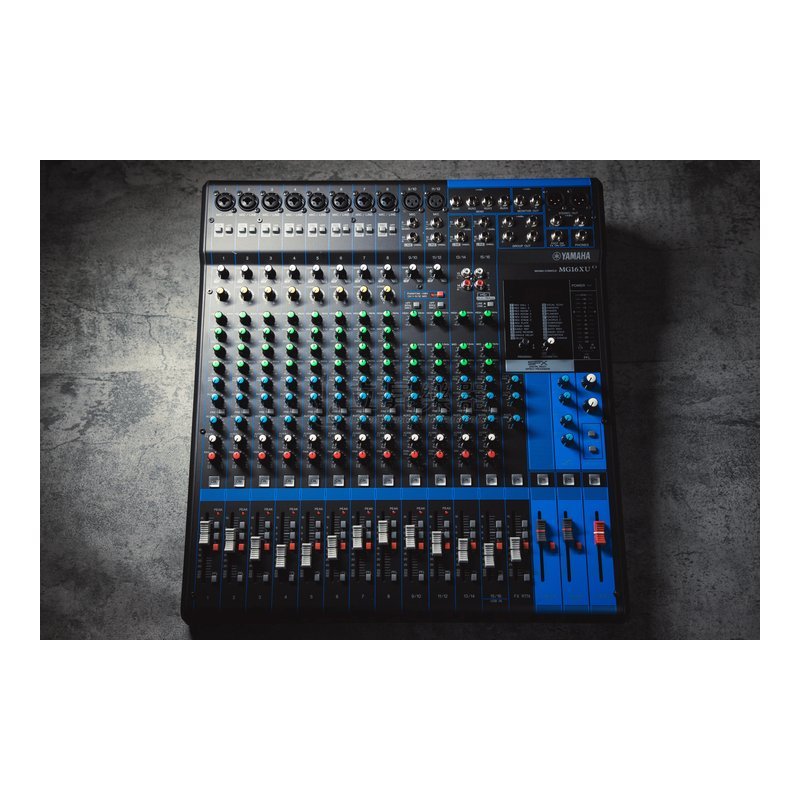 Yamaha YAMAHA MG16XU 類比混音器 混音機 Mixer — 三峽麥克風