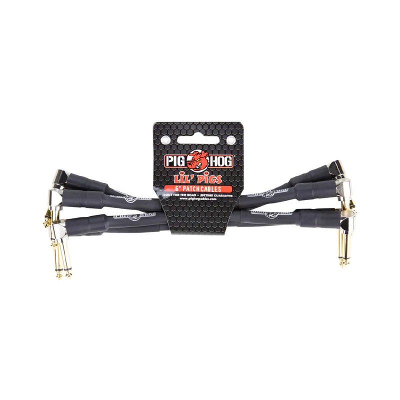 Pighog Pighog / 通用樂器短導線 15cm 雙L頭(多種款式可選) — 三峽配件 / 週邊｜YA! 玩音樂