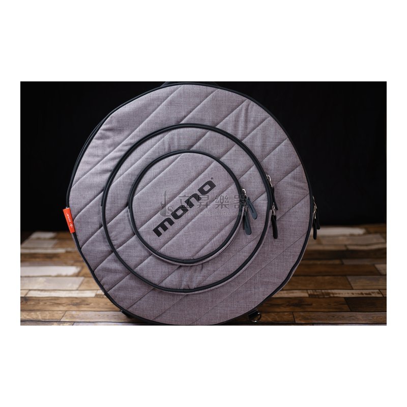 MONO MONO M80系列 銅鈸袋 防刮耐磨防潑水 M80-CY22-ASH 灰 Cymbal BAG 5層獨立夾層 — 三峽鼓 / 打擊