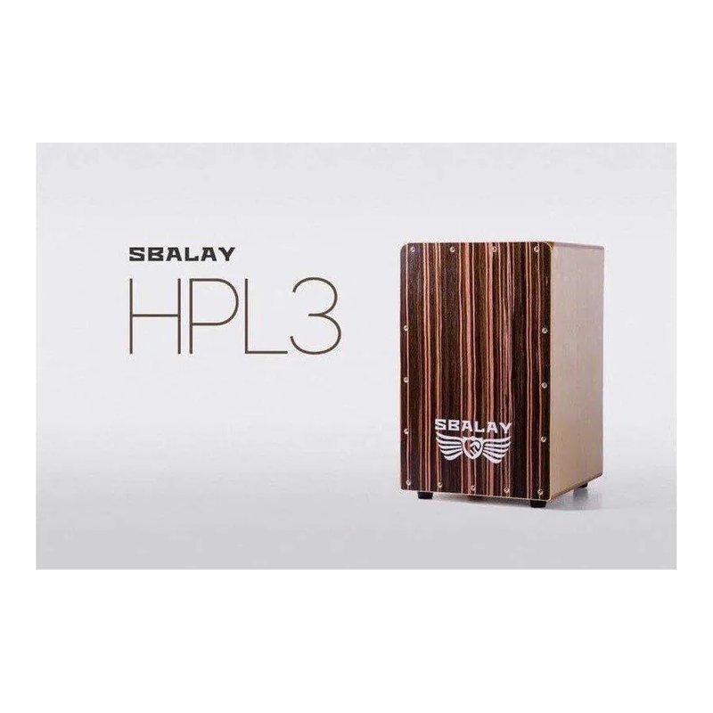 SBALAY SBALAY HPL3 木箱鼓 直條木紋色 附原廠雙肩背袋 — 三峽鼓 / 打擊