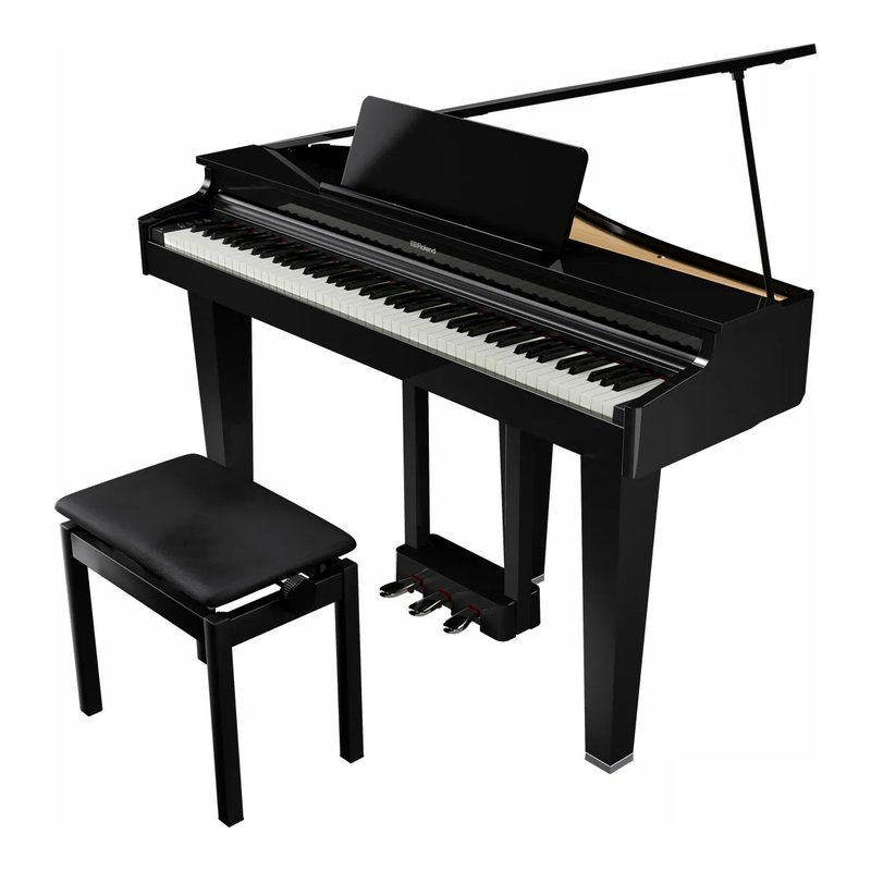 【現貨供應】ROLAND GP-3 88鍵 滑蓋式 數位平台三角鋼琴 可開後蓋 — 三峽鍵盤 / 鋼琴