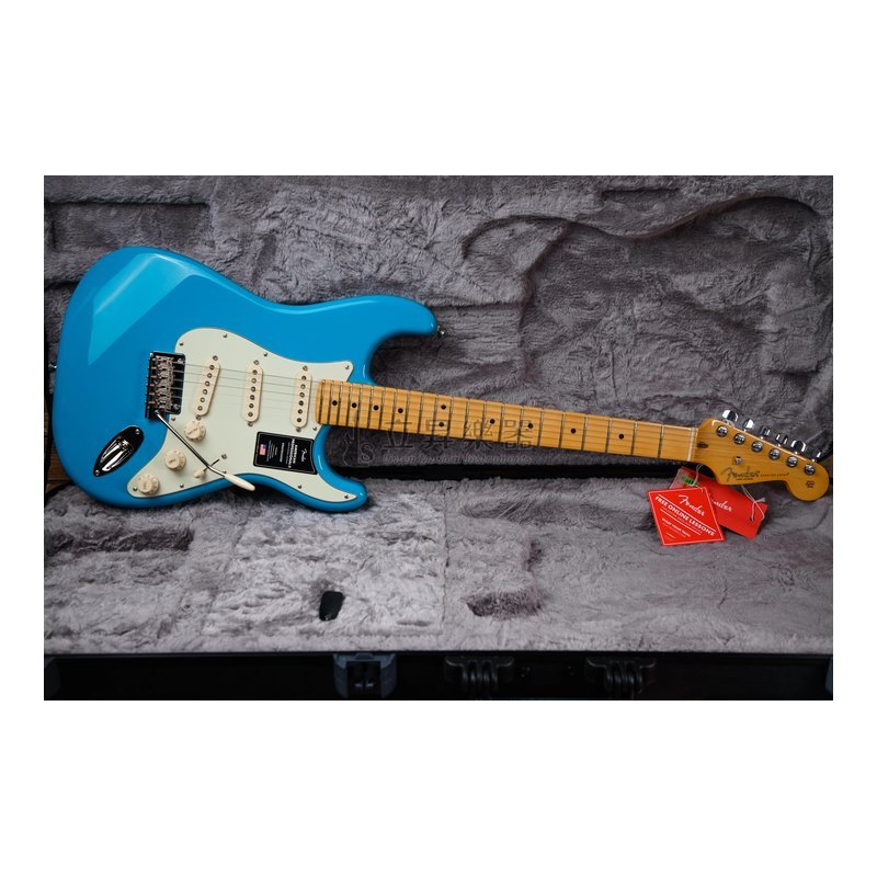 Fender Fender American Professional II STRAT MN MBL 邁阿密藍 美廠 附原廠硬盒 — 三峽木吉他 / 民謠吉他