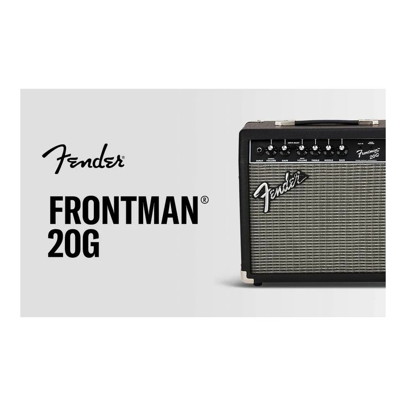 Fender Fender FRONTMAN 20G 電吉他音箱 原廠公司貨 — 三峽吉他 / Bass