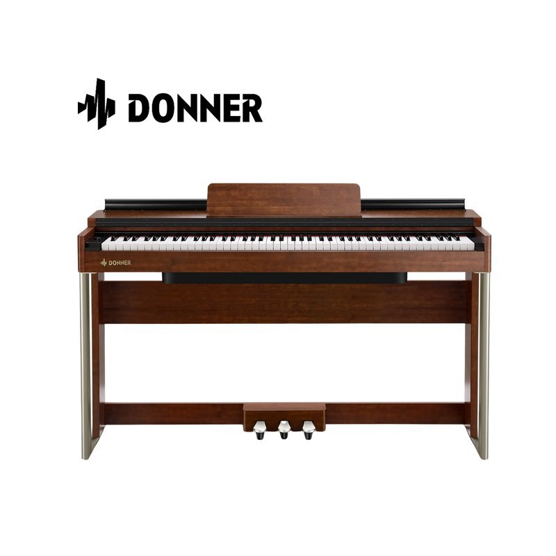 Donner Donner DDP-200 木質 88鍵 電鋼琴 動態分級 錘擊式 專業逐級配重 立式 數位鋼琴 — 三峽電鋼琴 / 鍵盤