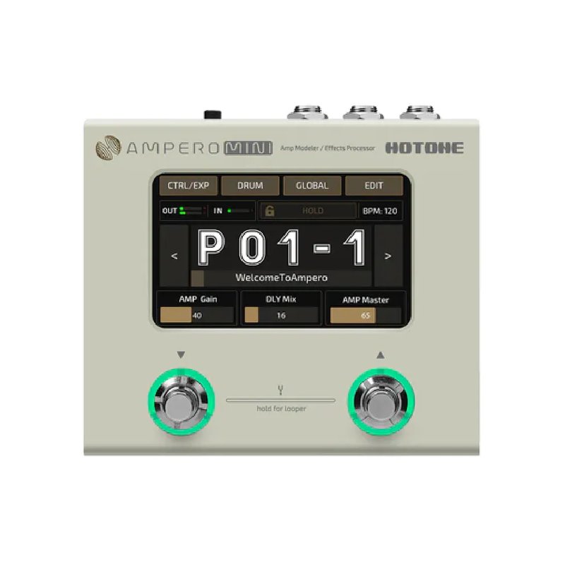 Hotone Hotone / Ampero mini 綜合效果器 — 三峽效果器｜YA! 玩音樂