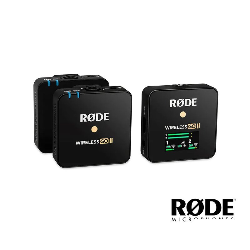 【正成公司貨】RODE Wireless GO II 一對二微型無線麥克風 公司貨 — 三峽麥克風