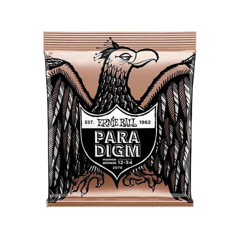 Ernie Ball Ernie Ball Paradigm Medium Light Phosphor Bronze 2076 防斷抗鏽 民謠吉他套弦 12-54 — 三峽木吉他 / 民謠吉他