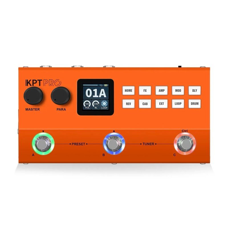 Yuimer KPT PRO TypeC 充電式 電吉他 綜合效果器 雙色可選 — 三峽吉他 / Bass