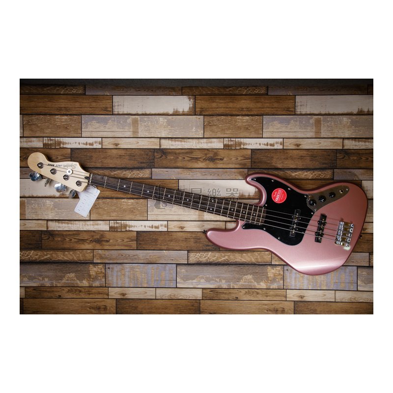 Squier 貝斯 Squier Affinity Jazz Bass LRL BGM 月桂木指板 酒紅香檳色 — 三峽貝斯
