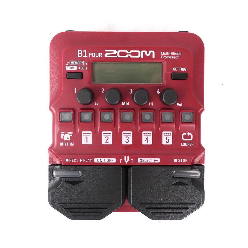 Zoom ZOOM B1 FOUR 電貝斯 BASS 綜合效果器 效果器 — 三峽吉他 / Bass