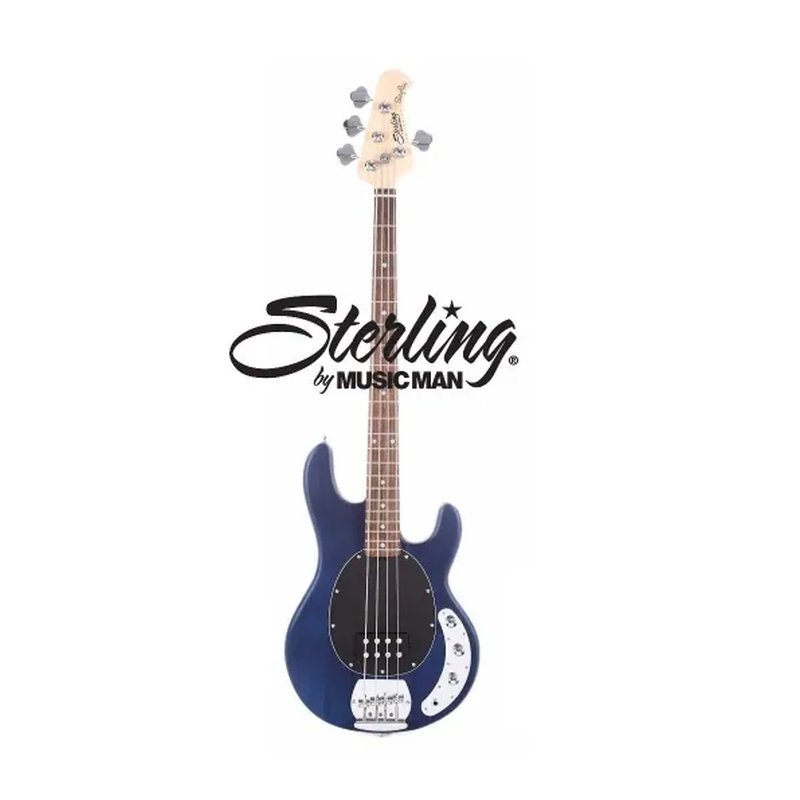 Sterling Sterling by MusicMan StingRay RAY4-TBLS R1 雙線圈 主動式貝斯 藍色 — 三峽貝斯
