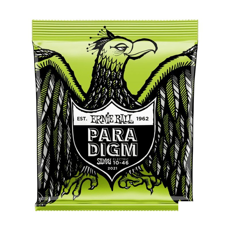 ERNIE ERNIE BALL 2021 PARADIGM SLINKY 電吉他套弦 10-46 鎳纏繞 奈米包覆 尾端強化 — 三峽木吉他 / 民謠吉他