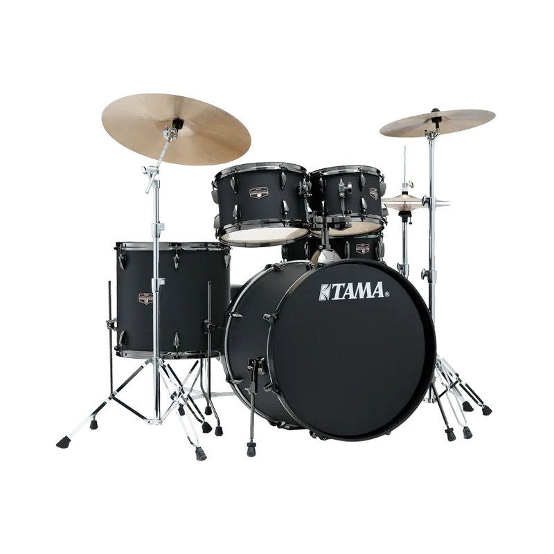 『IMPERIAL 『IMPERIAL STAR 系列』TAMA IP52H6WBN 霧面黑 爵士鼓 五粒組 [含架組、Paiste 101銅鈸組、鼓椅] — 三峽鼓 / 打擊