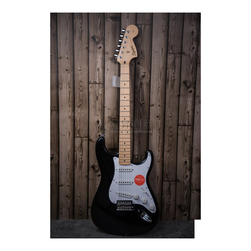 Fender Fender Squier Affinity Stratcaster MN BLK 楓木指板 小搖座 單單單 Fender副廠 — 三峽木吉他 / 民謠吉他