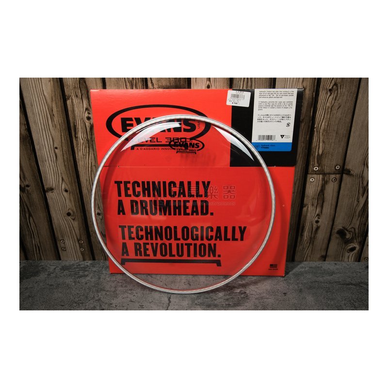Evans Evans 鼓皮 打擊 13" 雙層透明 油面 EVT-TT13HG — 三峽鼓 / 打擊