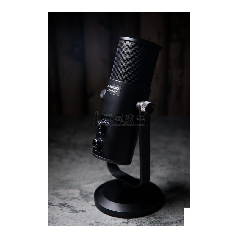 M-Audio M-AUDIO UBER MIC 桌上型USB電容麥克風 — 三峽麥克風