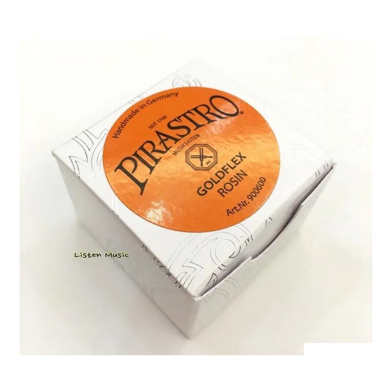 Pirastro PIRASTRO 9006 Rosin 二胡 小提琴 大提琴 弦樂 金粉松香 Goldflex — 三峽弦樂器