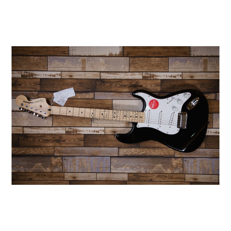 Squier 電吉他 Squier Affinity Stratcaster MN BLK 楓木指板 2點式搖座 單單單 黑色 — 三峽電吉他