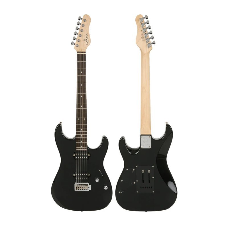 Corona CORONA MODERN HH/L BLK 電吉他 黑色 小搖座電吉他【附原廠琴袋】 — 三峽木吉他 / 民謠吉他