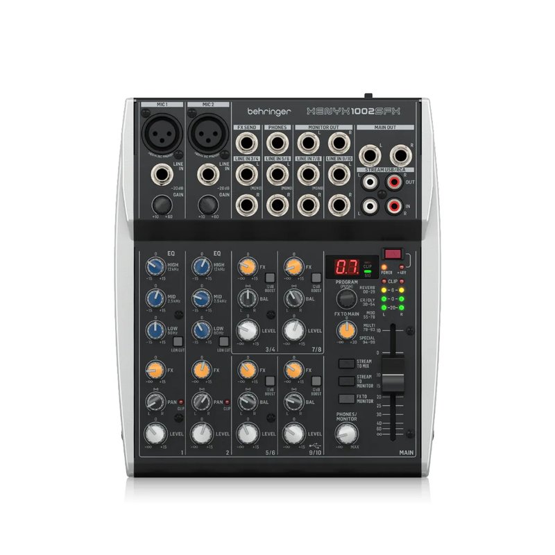 Behringer Behringer / Xenyx 1002sfx 10軌 類比混音機 — 三峽錄音 / 音響｜YA! 玩音樂