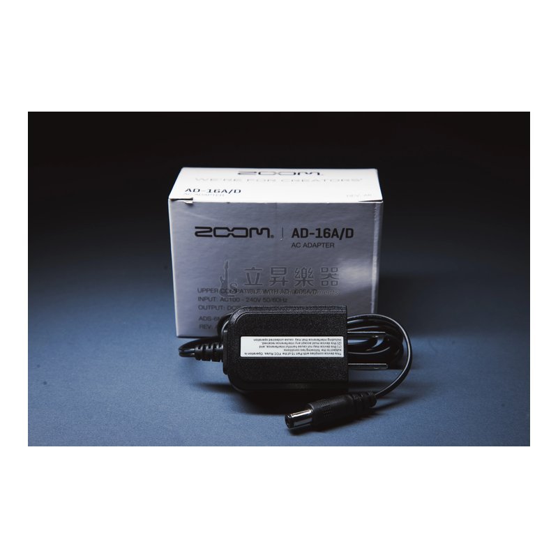 Zoom ZOOM AD-16A/D 9V 500mA 效果器電源 變壓器 公司貨 AD16 — 三峽效果器