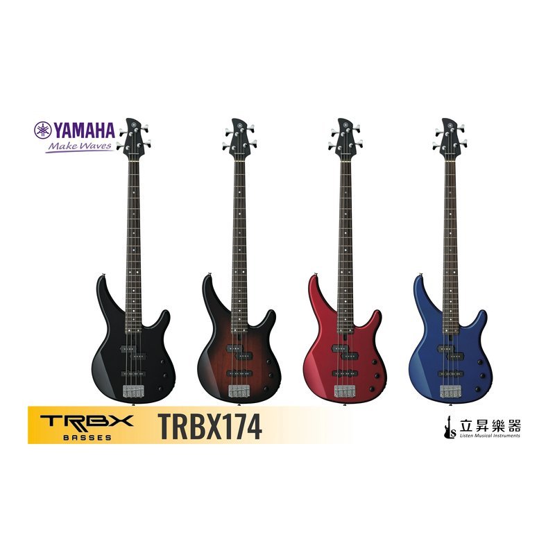 Yamaha YAMAHA TRBX 系列 TRBX174 bass 電貝斯 附原廠袋 — 三峽貝斯