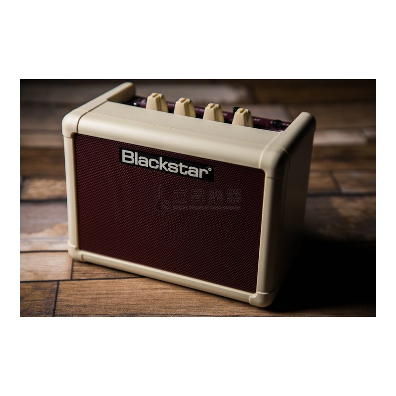 Blackstar Blackstar 2021 FLY3 米色 3瓦 隨身喇叭 小音箱 BS-FLY3-VIN 內建延遲效果 — 三峽木吉他 / 民謠吉他