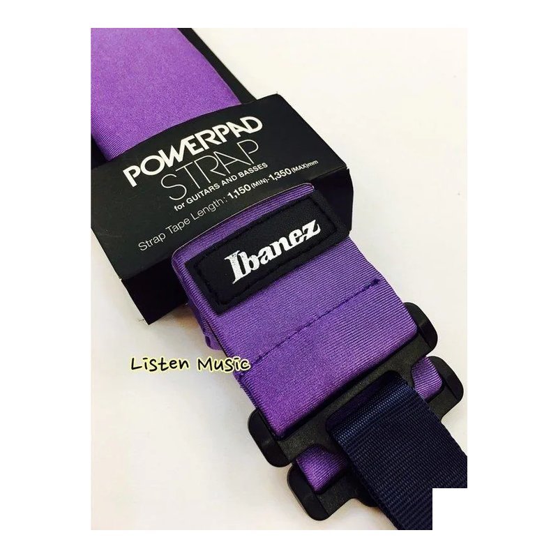 Ibanez Ibanez GSF50 減壓背帶 淺紫色 海綿加厚 超舒適 電吉他 電貝斯 木吉他 背帶 GSF50LP 淺紫色 — 三峽木吉他 / 民謠吉他