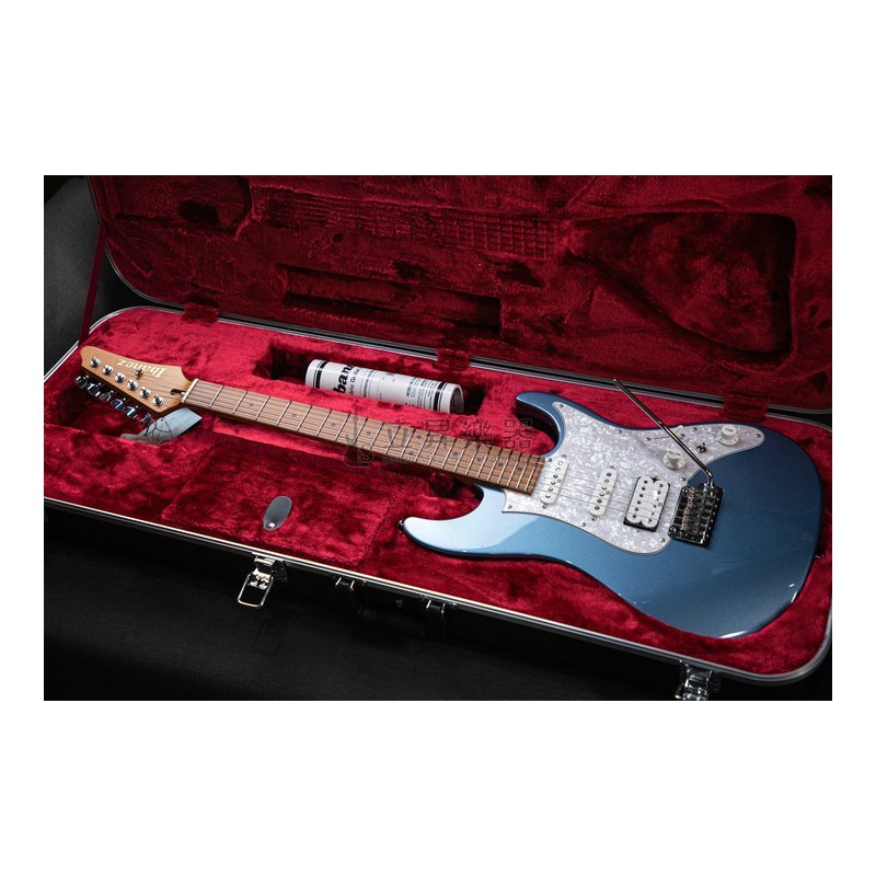Ibanez Ibanez AZ Prestige系列 AZ2204-ICM 金屬藍 烤楓木琴頸 單單雙 電吉他 日廠 附硬Case — 三峽電吉他