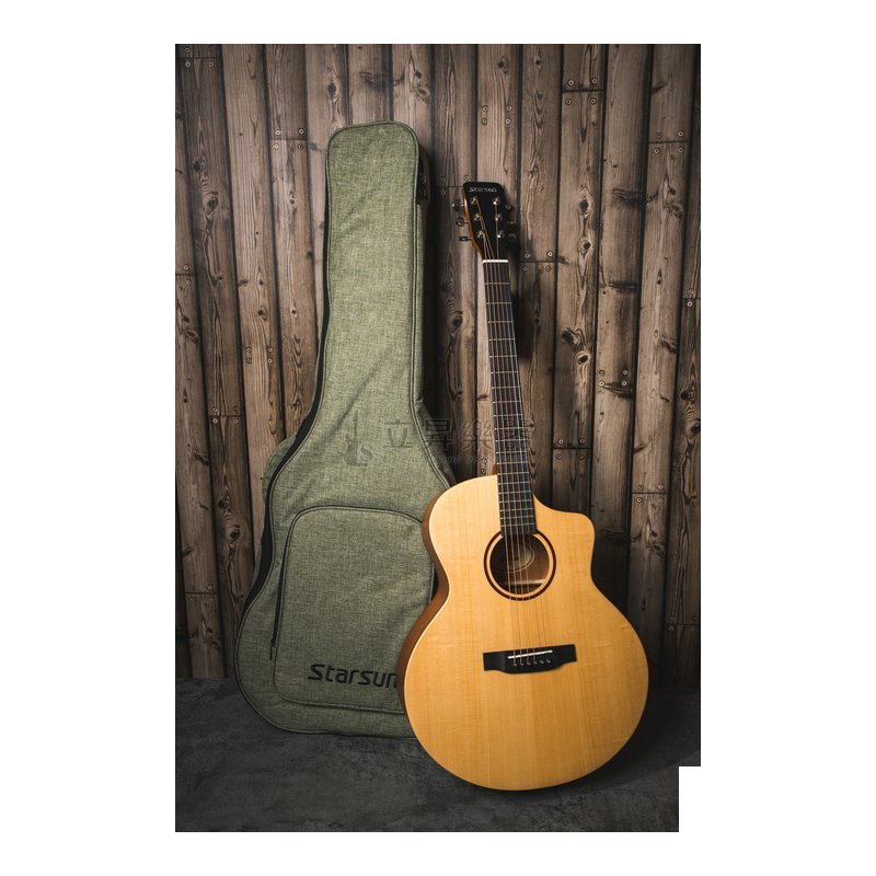 STARSUN星臣 S1-JF 原木色 STARSUN星臣 S1-JF 原木色 / S1-JF-M 全桃花心木 面單木吉他 附原廠琴袋 — 三峽木吉他 / 民謠吉他