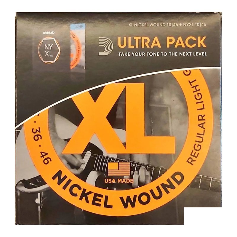 D'Addario D'Addario EXL110-NYXL1046 NICKEL WOUND Twin Pack 綜合電吉他弦 — 三峽電吉他