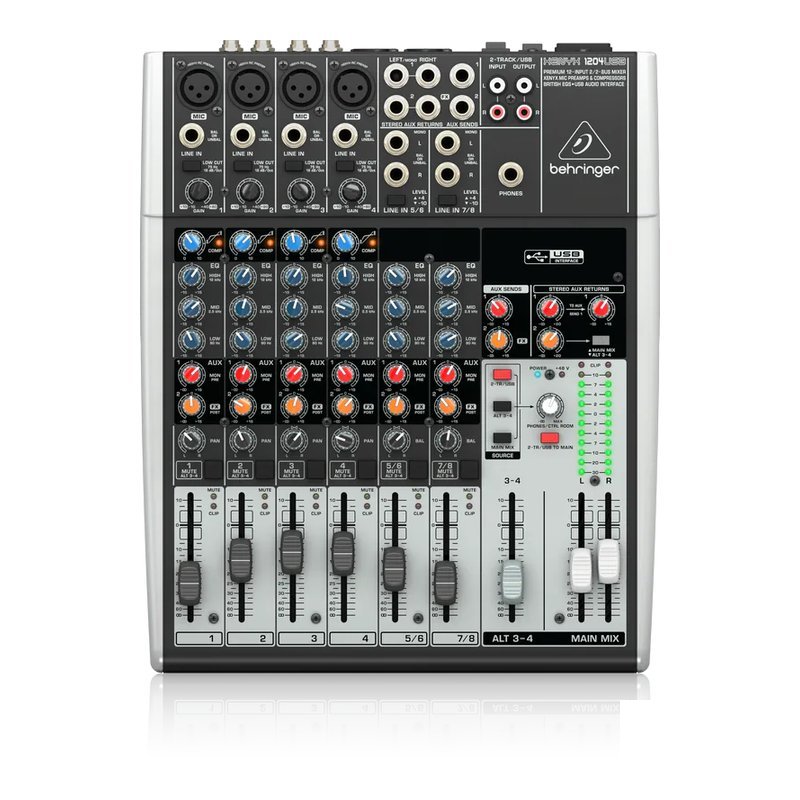 Behringer Behringer Xenyx 1204USB 類比混音器 混音機 — 三峽麥克風