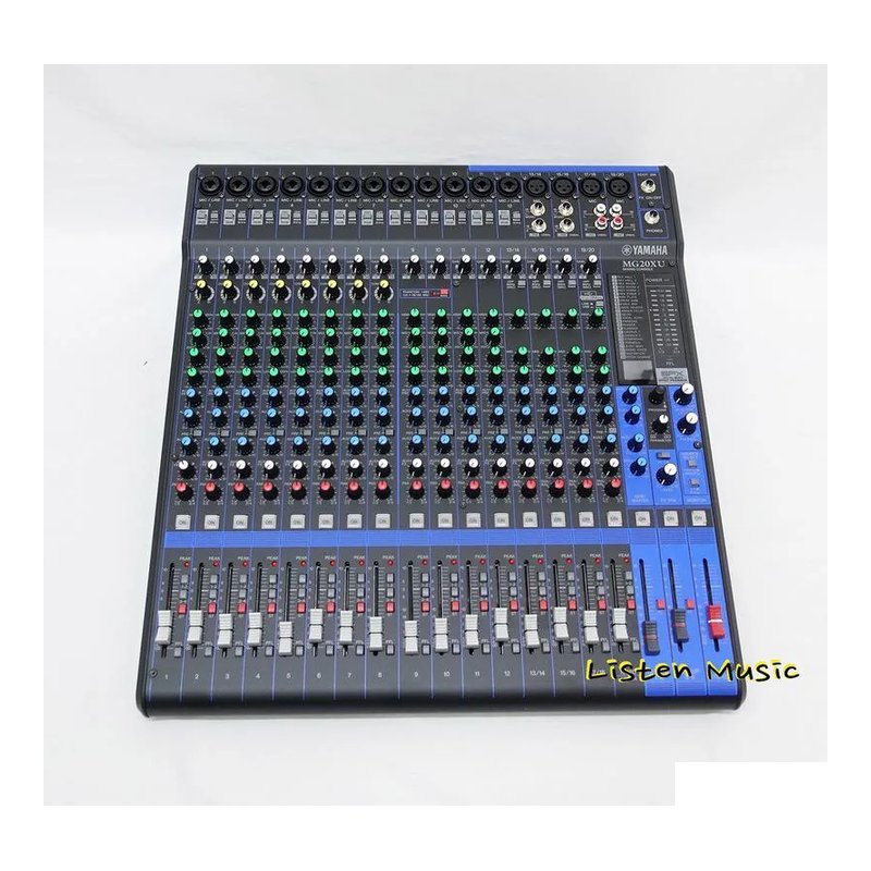 【現貨供應】YAMAHA MG20XU 類比混音器 混音機 Mixer — 三峽麥克風