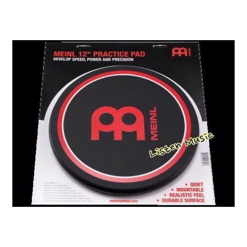 Meinl 德國 MEINL MPP12 12吋 打點板 原廠LOGO 公司貨 可優惠加購打點板腳架 MPP-12 — 三峽鼓 / 打擊