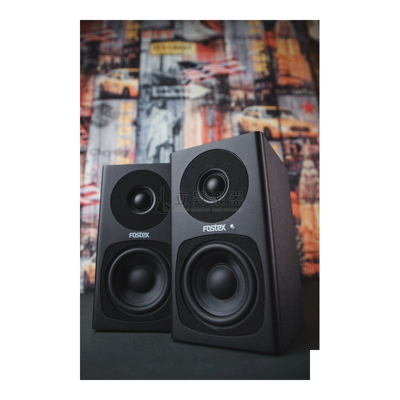FOSTEX PM0.3H 主動式監聽喇叭 一對 15W 黑色 FOSTEX PM0.3H 主動式監聽喇叭 一對 15W 黑色 / 白色 — 三峽錄音