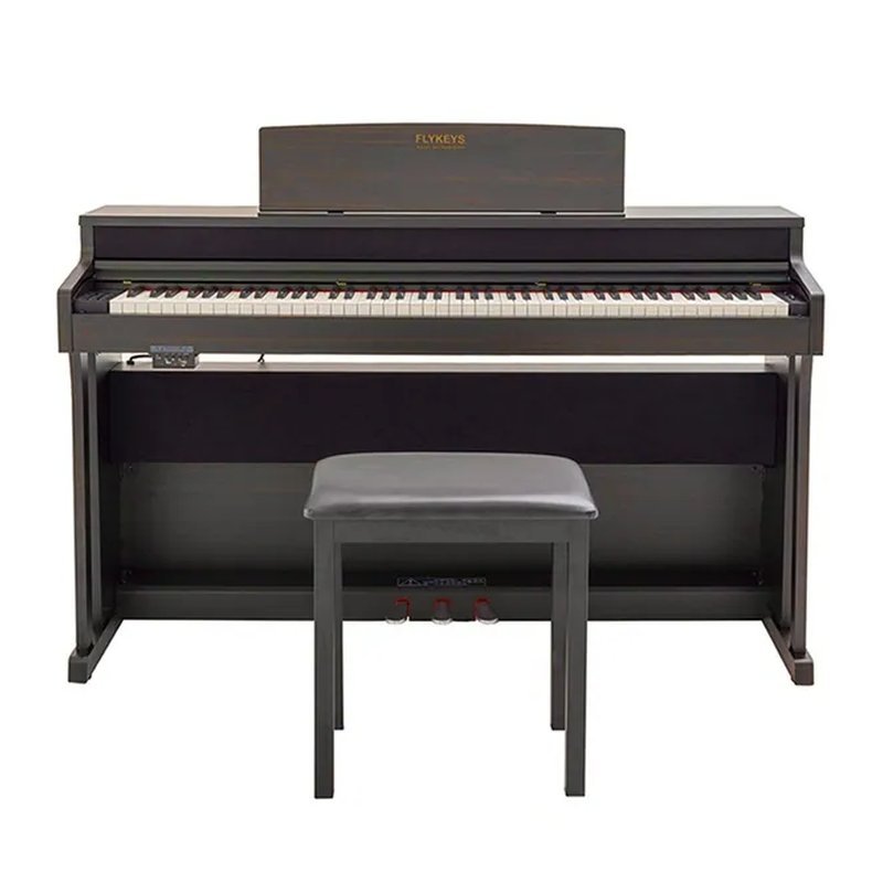 Flykeys FLYKEYS FK130 史坦威鋼琴音色 電鋼琴 88鍵 附升降鋼琴椅 — 三峽電鋼琴 / 鍵盤