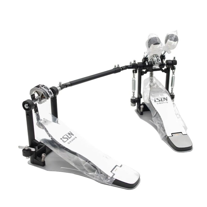 ISBN ISBN i-602PS 髮絲紋雙鍊 大鼓雙踏 踏板 — 三峽鼓 / 打擊