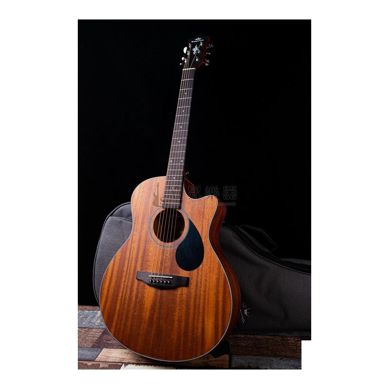 卡馬吉他 Kepma EAC-WAM 41吋 全桃花心木 合板 民謠吉他 — 三峽吉他 / Bass