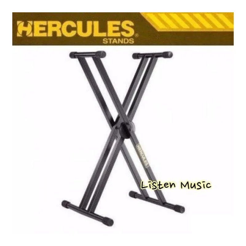 Hercules HERCULES KS120B 海克力斯 雙X型 鍵盤架 電子琴架 KS-120B — 三峽電鋼琴 / 鍵盤