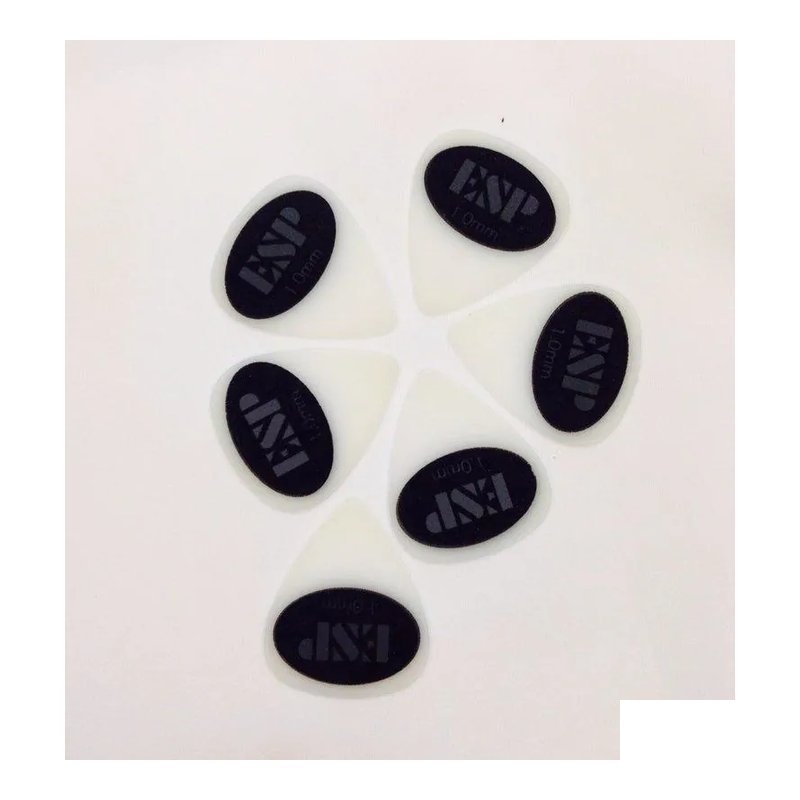 ESP ESP Pick 1.0mm 白色 (圓形局部防滑) 止滑Pick 彈片 — 三峽Pick