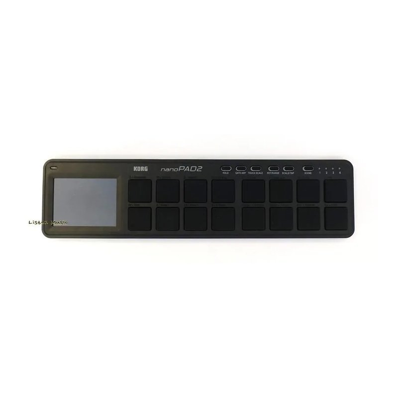 KORG KORG nanoPAD2 midi control 鍵盤控制器 黑色/白色 16點擊板 公司貨 KORG NANO — 三峽電鋼琴 / 鍵盤
