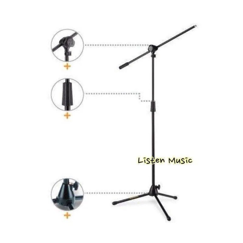 Hercules HERCULES MS432B 海克力斯 直斜兩用 麥克風架 MS-432B — 三峽麥克風