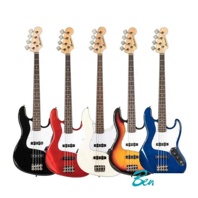 【多色可選】Bensons J型 電貝斯 電貝士 Jazz BASS 附配件 — 三峽吉他 / Bass
